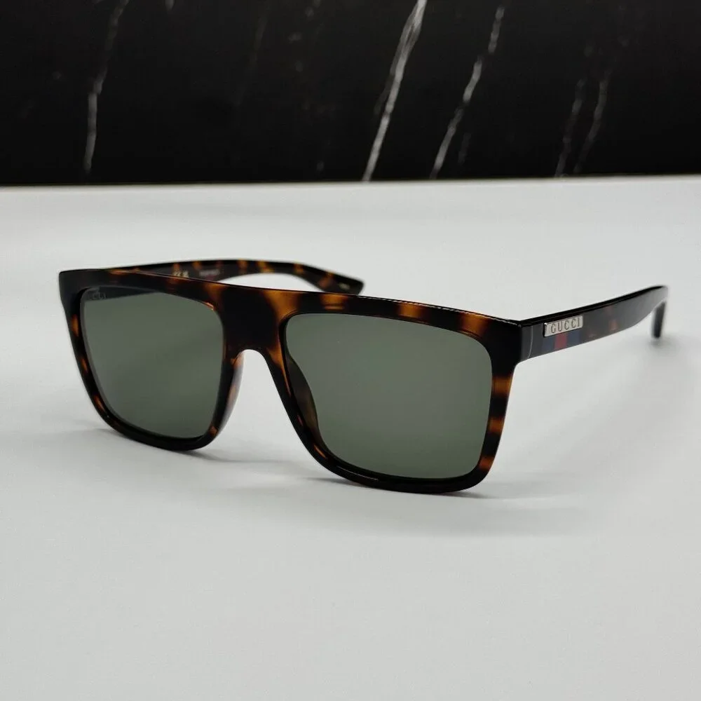 NEW GUCCI SUNGLASSES GG0748S 003 HAVANA EYEWEAR
